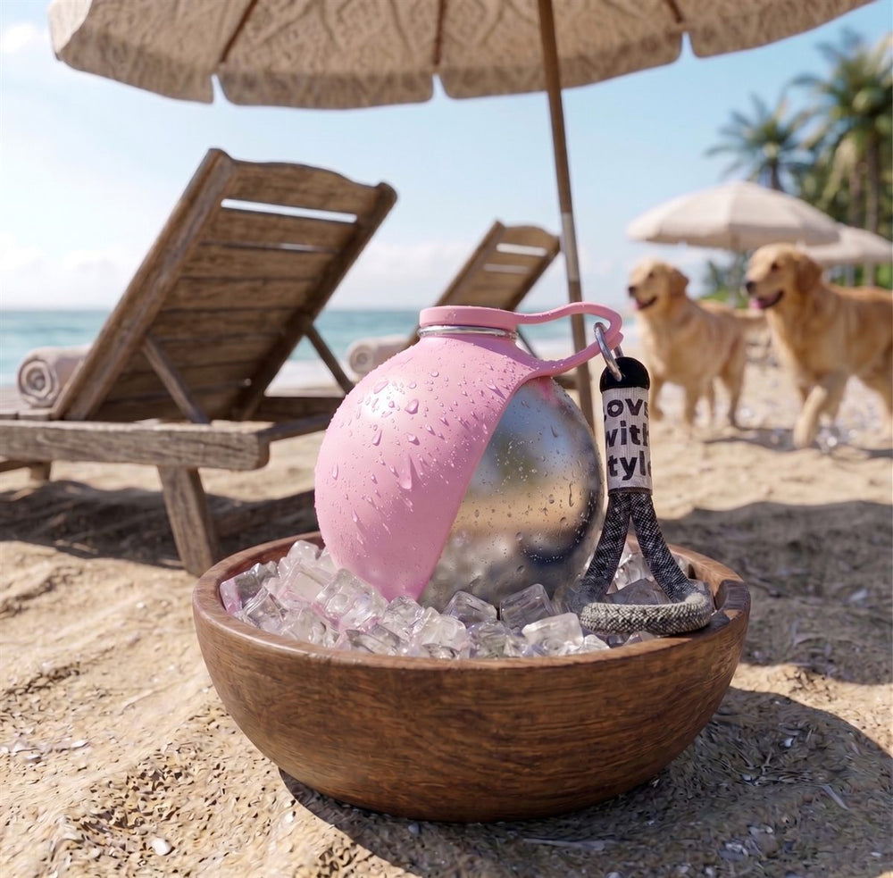 Soft Pink Trailpup bottle
